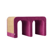 Catworks - Scratching Post - Letter M - Pink