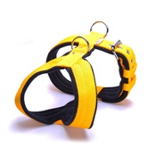 El Perro - 4cm Width Fleece Comfort Dog Harness – Yellow
