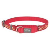Red Dingo - Flanno Martingale Dog Collar – Red