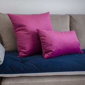 Velvet Scatter Cushion - Boysenberry