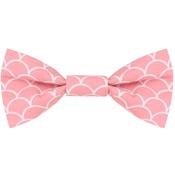 Teddy Maximus - Pink Fans Bow Tie