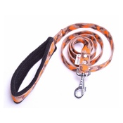 El Perro - Fleece Comfort Dog Lead – Orange Camo