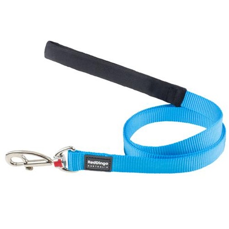 Turquoise dog collar and lead Clearance