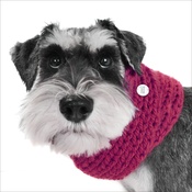 Edie & Reggie - Chunky Funky Snood Scarf - Magenta
