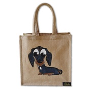 Poochini Pets - Midi Dachshund Bag - Natural