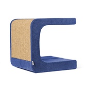 Catworks - Scratching Post - Letter C - Blue