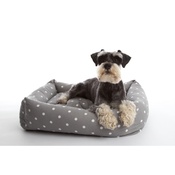 In Vogue Pets - Dotty Smoke Lounge Dog Bed