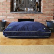 Hunt & Wilson - Luxury Corduroy Dog Bed – Midnight Blue