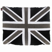 Creature Clothes - Cat Nappa Union Jack – Black/Grey
