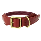 Clementine est. Dogs - Cecily Dog Collar - Burgandy