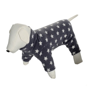 Dog Onesie – Grey Stars