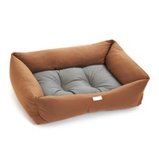 Pet Pooch Boutique - Copper & Grey Two Tone Dog Bed