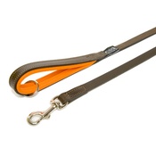 Dogs & Horses - Orange Colours Leather Lead