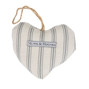 Mutts & Hounds - Organic Ticking Mist Linen Lavender Heart