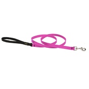 Collarways - 3/4 Width Pink Lupine Dog Lead