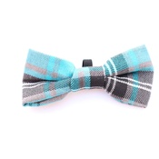 Pet Pooch Boutique - Blue Tartan Bow Tie