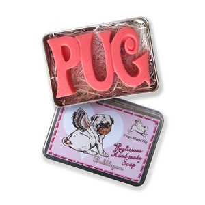 Puglicious Pug Soap - Bubblegum