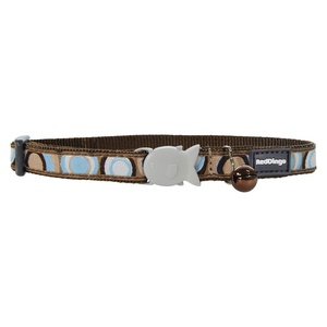 Brown Circadelic Cat Collar