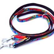 K9 - Adjustable Lead - Rainbow