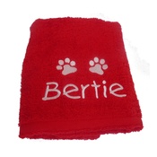 My Posh Paws - Personalised Santa Paws Pet Towel