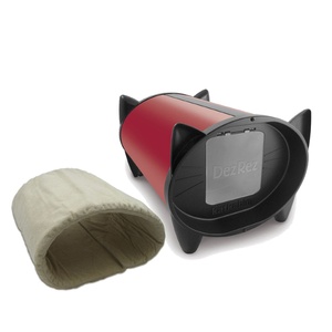 DezRez Premium Outdoor Cat House - Starlet Red