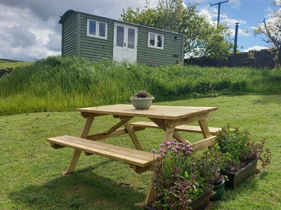 The Journeyman Luxury Shepherds Hut, Lancashire