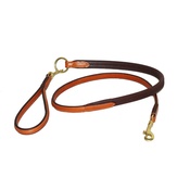 Pear Tannery - Rubber Grip Leather Dog Lead – London Tan