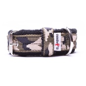 El Perro - 2.5cm width Fleece Comfort Dog Collar – Jungle Camo