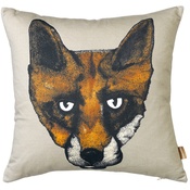 Lisa Bliss - Fox Cushion in Grey