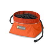 Ruffwear - Quencher Cinch Top Bowl - Pumpkin Orange