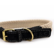 Ralph & Co - Rope collar (flat) - BLACK