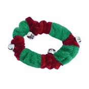 Doggy Things - Doggy Things Plush Christmas Collar with Bells