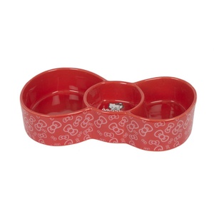 Hello Kitty Bowtastic Ceramic Bowl - 3 sections
