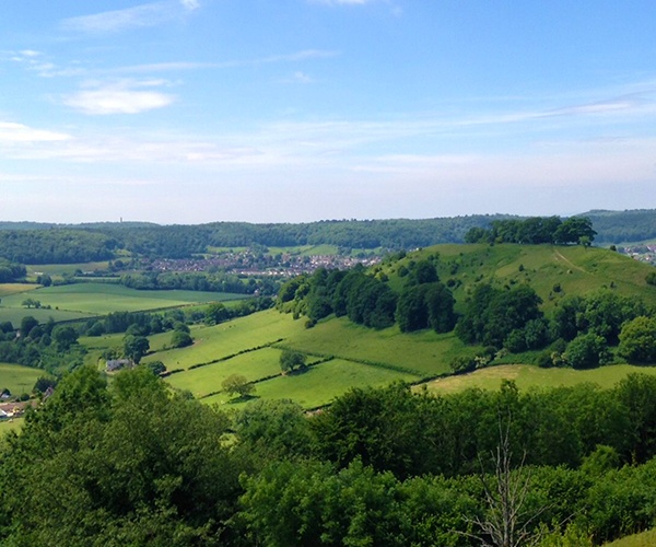 Cotswold Way Circular Walk: Cam Long Down and Uley