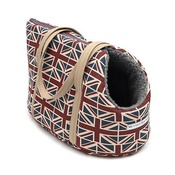 Mutts & Hounds - Union Jack Linen Dog Carrier
