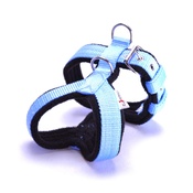 El Perro - 2.5cm Width Fleece Comfort Dog Harness – Baby Blue