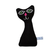 Terri Leahy - Lavender Kitten - Black