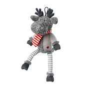 House of Paws - Silent Night Reindeer Plush Dog Toy