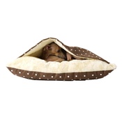 Charley Chau - Snuggle Bed - Dotty Chocolate