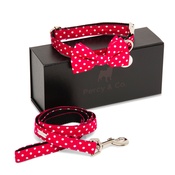Percy & Co - The York Bow Tie and Lead Set