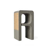 Catworks - Scratching Post - Letter A - Grey