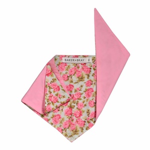 Summer Rose Dog Bandana – Pink Rose & Candy