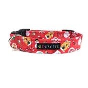 Ditsy Pet - Jolly Christmas Clasp Dog Collar