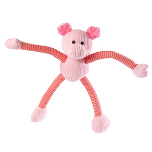 Piggy Long Legs Squeaky Dog Toy