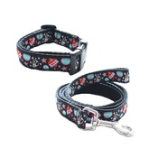 The Spotted Dog Company - Mutley Dog Collar & Lead Set