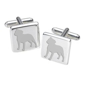 WithLoveFrom - Cufflinks - Staffordshire Bull Terrier
