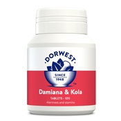 Dorwest Veterinary - Damiana & Kola Tablets for Dogs and Cats