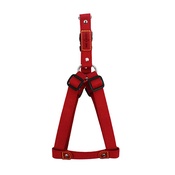 The Leather Dog Co - Red Cotton Webbing Dog Harness