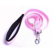 El Perro - Fleece Comfort Dog Lead – Baby Pink