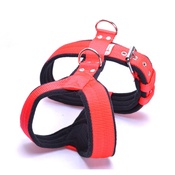 El Perro - 2.5cm Width Fleece Comfort Dog Harness – Red